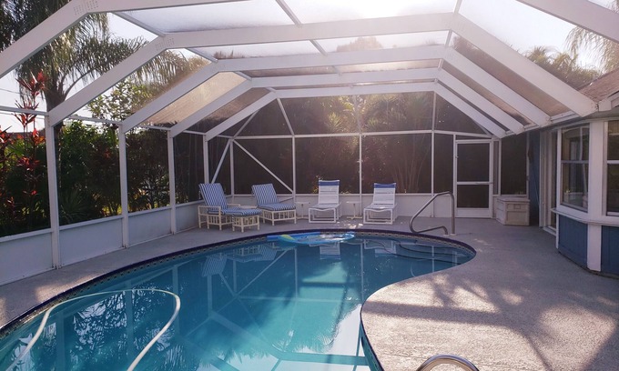 Port Saint Lucie Casa | Heated Pool Home with Private Landscaping