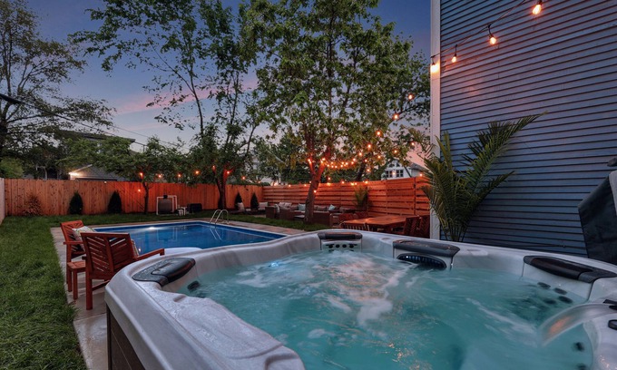 College Hill Casa | Heated pool & spa, luxury Oasis, centrally located, 5-bed & 3.5 bath