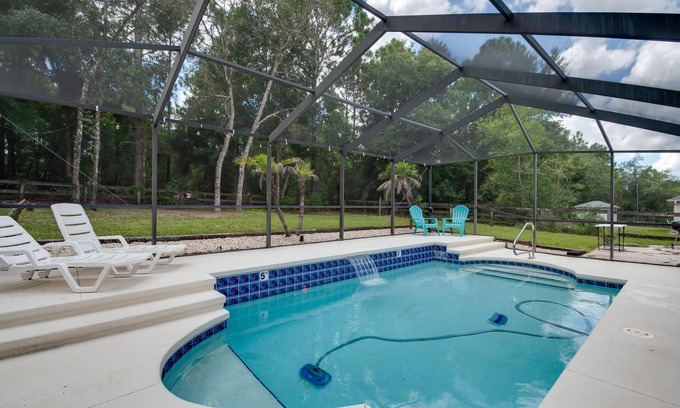 Citrus Springs Casa | HEATED PRIVATE POOL | CLOSE TO RAINBOW RIVER, CRYSTAL RIVER & GOLFING