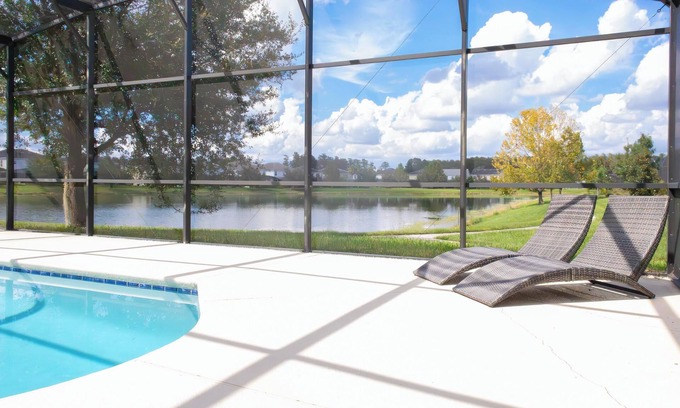 Bellavida Villa | Heavenly 5 Bedroom, 6 Bathroom Private Pool Home with Beautiful Lakeview in Gated Resort!