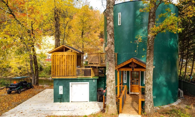 Helen Apartamento | Helen WasserHaus (Water Tower) on Chattahoochee