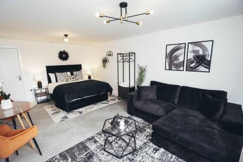 Barrow-on-Trent Apartamento | Hen & Chickens Luxury Apartments, Free Parking, By DerBnB
