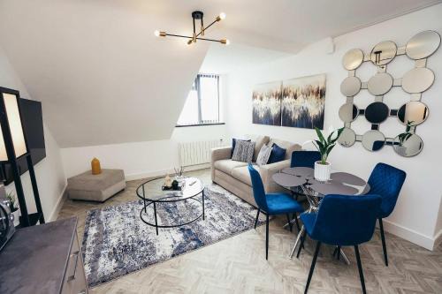Barrow-on-Trent Apartamento | Hen & Chickens Luxury Apartments, Free Parking, By DerBnB