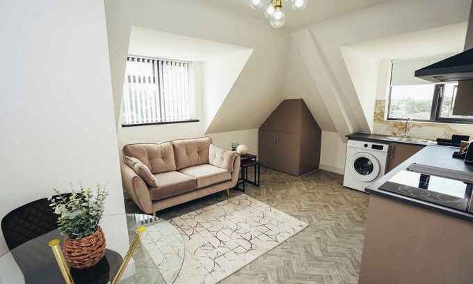 Barrow-on-Trent Apartamento | Hen & Chickens Luxury Apt Free Parking | By DerBnB
