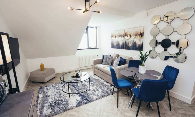 Barrow-on-Trent Apartamento | Hen & Chickens Luxury Apt Free Parking | By DerBnB