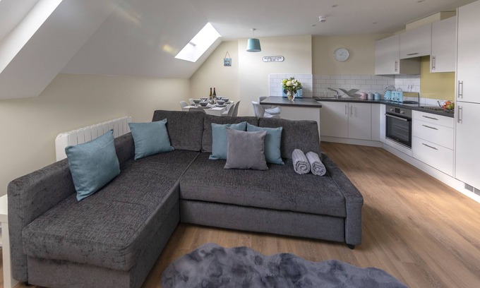 Hereford Apartamento | HEREFORD CITY CENTRE – Apartment 8: Modern 2-Bed in City Centre, Sleeps 6