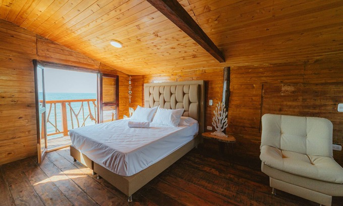 Bocachica Cabina | Hermosa Suite con Vista al mar Caribe! Ubicada en Playa Blanca - Isla Barú