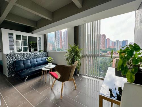 El Tesoro Apartamento | Hermosa Vista Apartamento Poblado Medellín