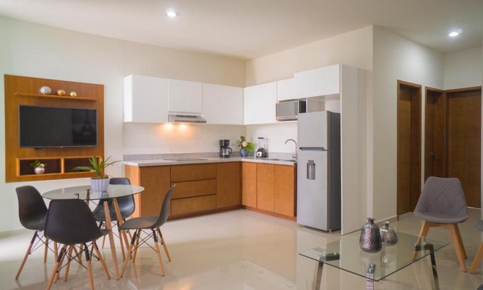 Mazatlán Apartamento | Hermoso departamento con alberca, a 10 minutos de la playa!