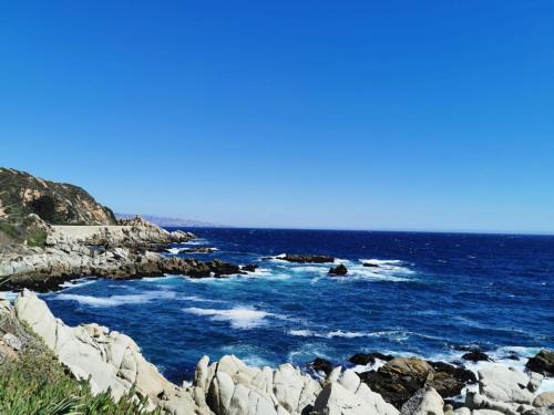 Concon Apartamento | Hermoso Depto, 1Linea Roca Mar Sector Costa Brava