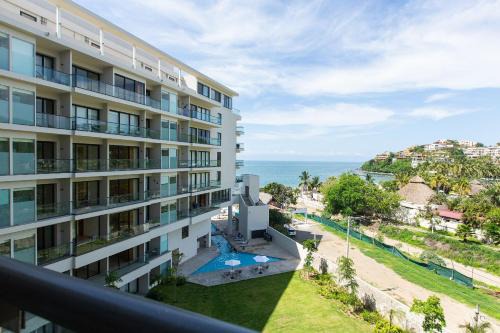 La Cruz de Huanacaxtle Apartamento | Hermoso Estudio frente al mar, Zantamar 306