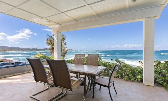 Laie Casa | Hibiscus Estate - Laie Point views! Hot tub! AC