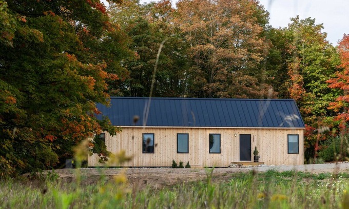 Petoskey Cabina | Hidden Acres Vestur Cabin