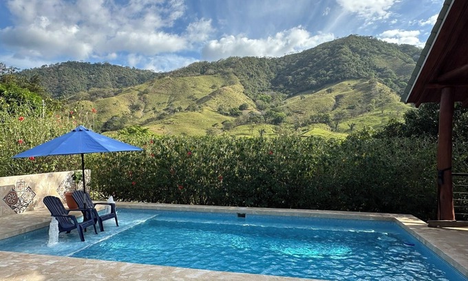 Belén de Nosarita Cabaña | Hidden Paradise - Private Pool, Mountain View, Wi-Fi, AC, 30 min to Samara Beach