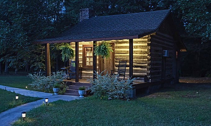 Washington Cabina | Kirksey-Cabaña de madera-Baño Privado