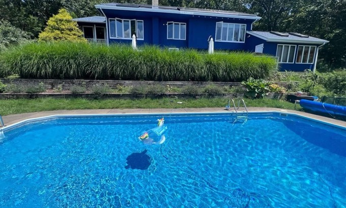 New Milford Casa | Hidden Gem on Private Road - Hike; Swim, Ski, Sauna; Relax - Repeat!!