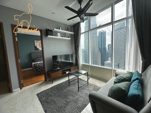 Kuala Lumpur City Centre Apartamento | High Floor Lux Apartment Across KLCC