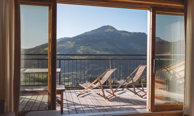 Westendorf Apartamento | Apartamento de alta calidad con sauna privada y vistas de ensueño en la pista de esquí.
