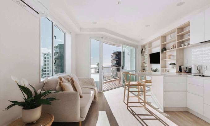 Mount Maunganui Apartamento | High Rise Luxury Studio, Views & Pool