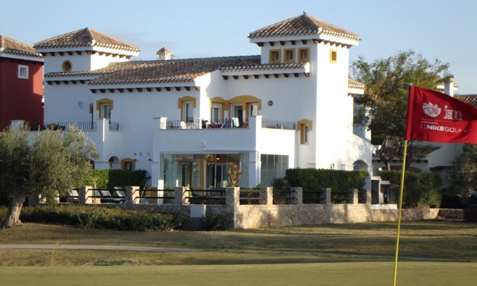 Torre-Pacheco Villa | Alto nivel 2 dormitorios con piscina 6x3m y Gran Golf Vistas