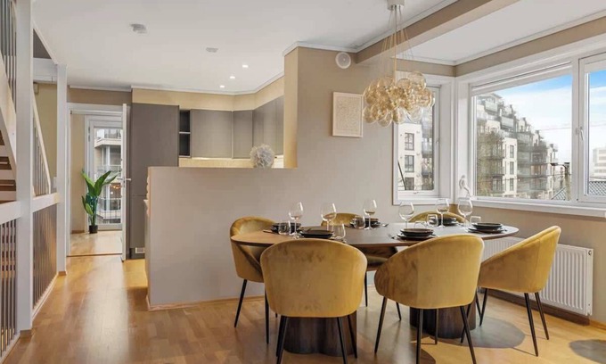 Skoyen Casa | Highend 15m From City Center - Rooftop Terrace
