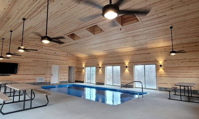 Rockbridge Cabina | Highland Lodge With Indoor Saltwater Pool