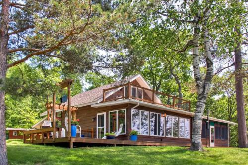 Brainerd Casa | Hike, Fish and Boat Waterfront Home in Brainerd!