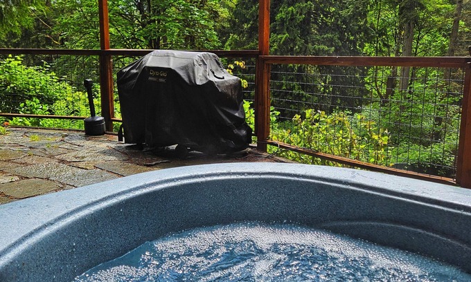 Lime Kiln Cabina | Hillside Hideaway + Firepit + Hot tub