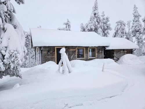 Rukatunturi Chalet De Esquí | Hilltop Villa at Lake Porontima