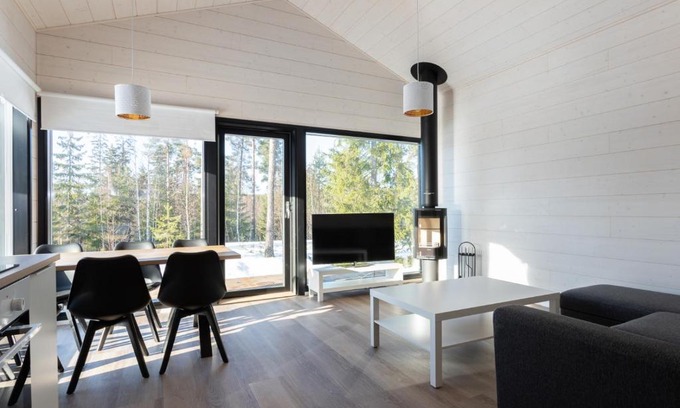 Jamsa Apartamento | Himoskuutio 6 inc outdoor jacuzzi