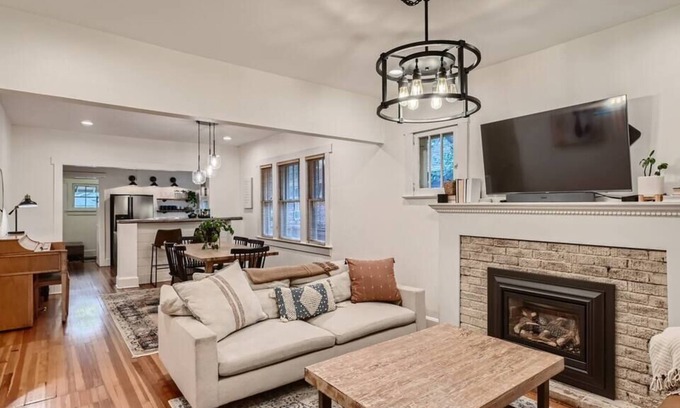 West Highland Casa | Hip Highlands Home / 4BD / Backyard / Walk to All!