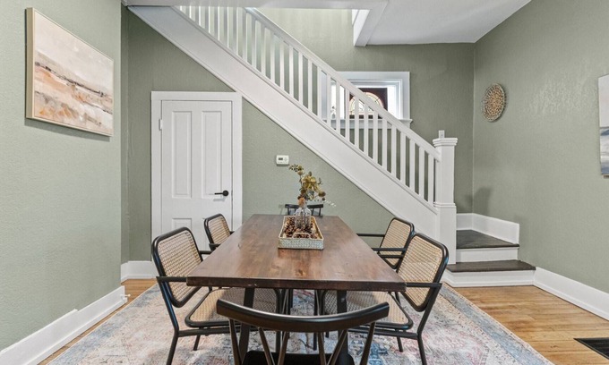 Fort Wayne Casa | Historic 3BR | King BD | W/D | Parking & Patio