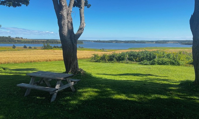 Clyde River Casa | Historic 4-bedroom farm and vineyard on 100 acres with waterfront