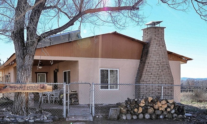 Gila Otro | Historic Adobe House nestled in the trees near the Gila River. Privacy galore!