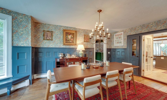 Weston Casa | Historic Connecticut Home w/ Grill & Spacious Yard