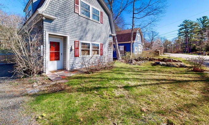 Cape Neddick Casa | Historic hideaway near the water with a spacious deck, beach gear, & firepit