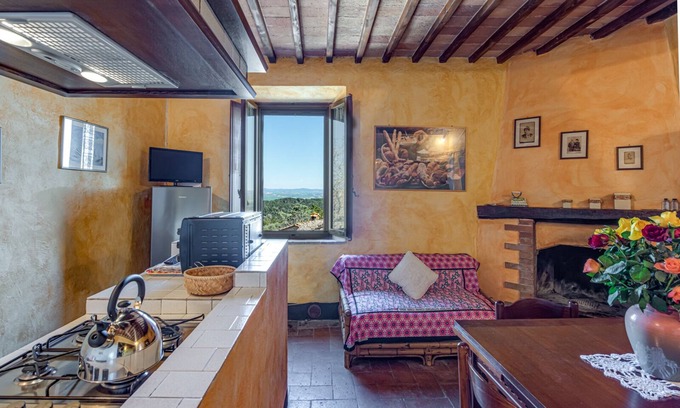Palazzina Apartamento | Celebración histórica con una maravillosa piscina cerca de Siena, Toscana, Italia