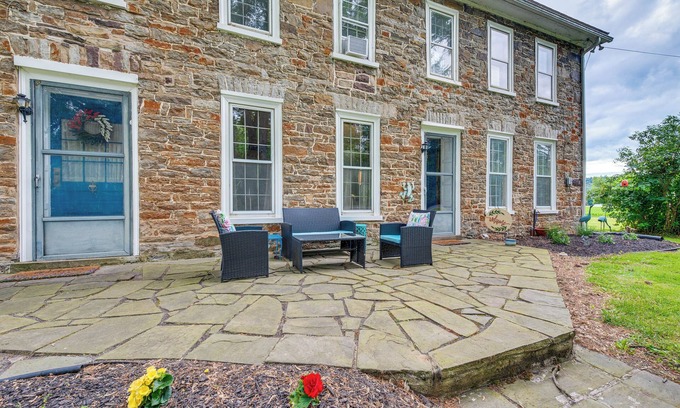 Antes Fort Casa | Historic Home on Farm, 15 Mi to Williamsport!