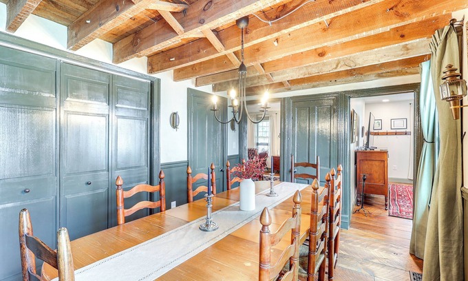 Milton Casa | Historic Home w/ Deck in Downtown Milton!