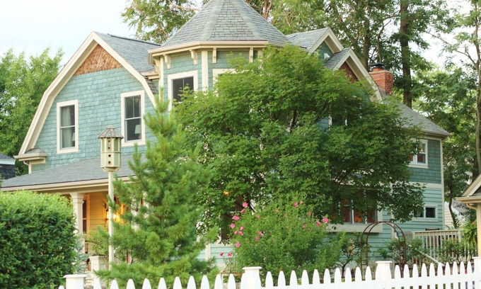 Glen Ellyn Casa | Monumento victoriano Inicio