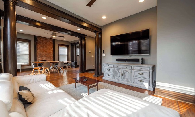 Near Northside Casa | Historic Hoosier Home w/ Modern Touches in Fall Creek
