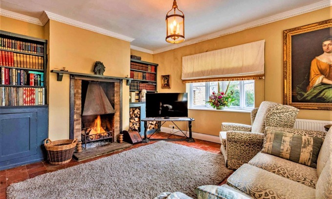 Twywell Casa | Casa histórica junto al río Nene y playa