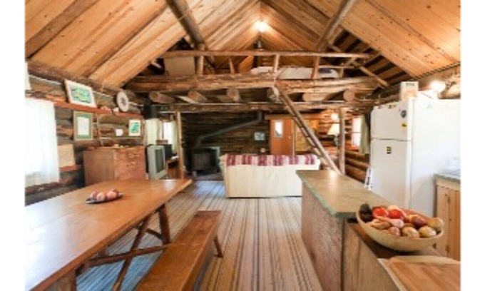Tahoe Meadows Cabina | Histórico cabaña de madera con acceso a la playa privada en el distrito histórico