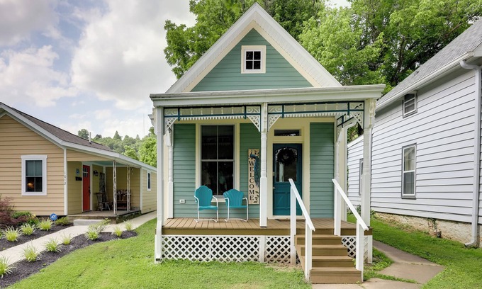 Madison Cabaña | Historic Madison Retreat - 1 Mi to Ohio River