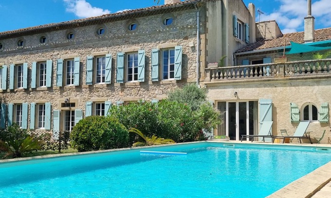 Trebes Casa | Historic maison de maître in Barbaira, with AC, close to Carcassonne