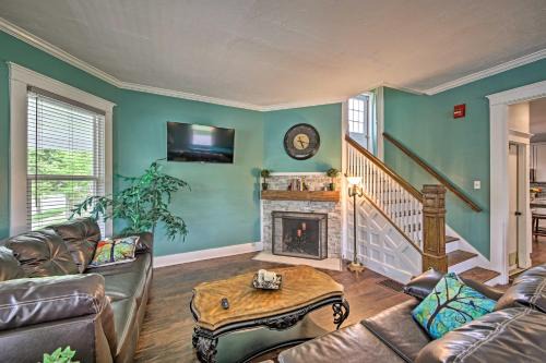 Noblesville Casa | Historic Noblesville Home with Private Yard!