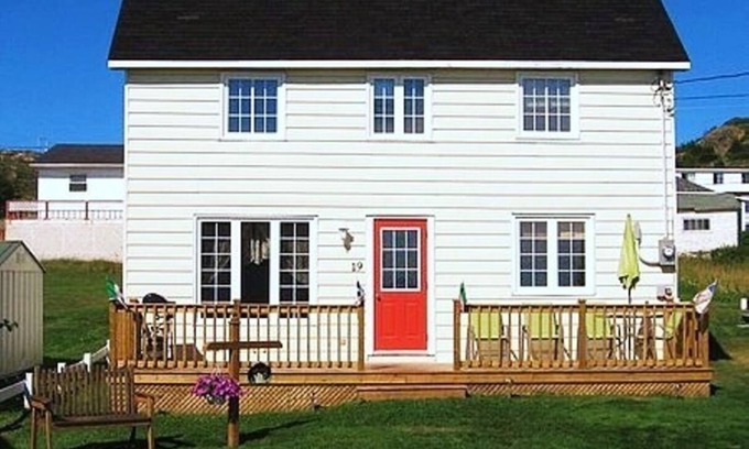 Newfoundland Casa | Histórico Saltbox House con vista al mar.
