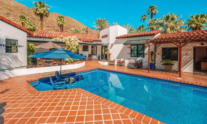 The Mesa Casa | Historic Spanish-Style Home in The Mesa Neighborhood with Pool, Spa and Dining Pergola