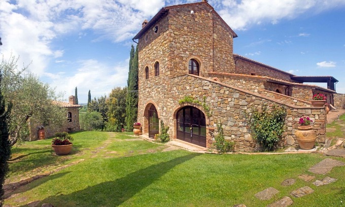 Cinigiano Apartamento | Histórico Stone House Casanova con piscina y cerca de Seaside