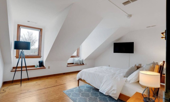 Cheyney Apartamento | Historic Thornton Studio Retreat